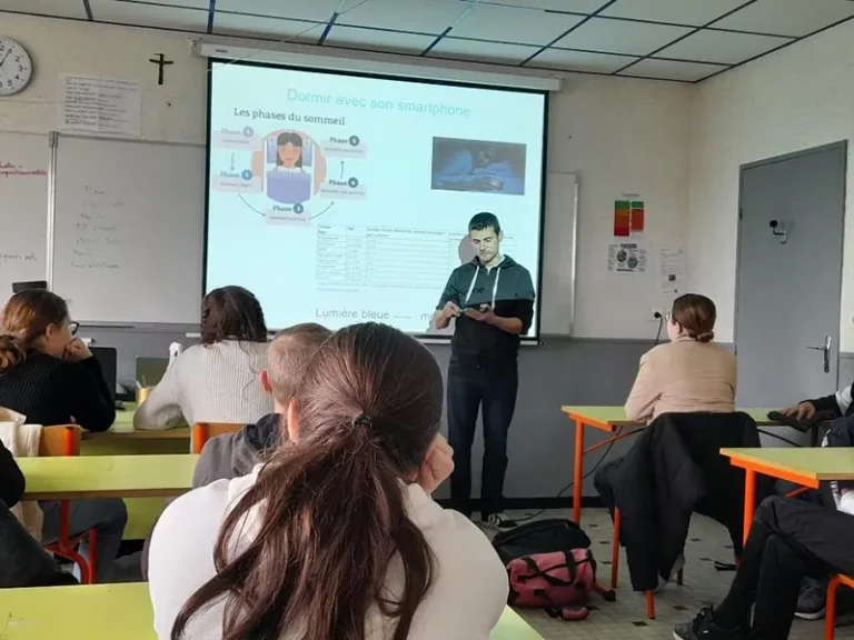 Conférence au collège Jean Bosco de Saint Macaire en Mauges