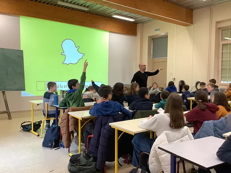 Intervention au collège Saint Théodard à Montauban